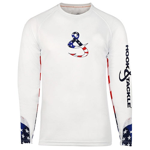Patriotic Men's Liberty Fishing Shirt