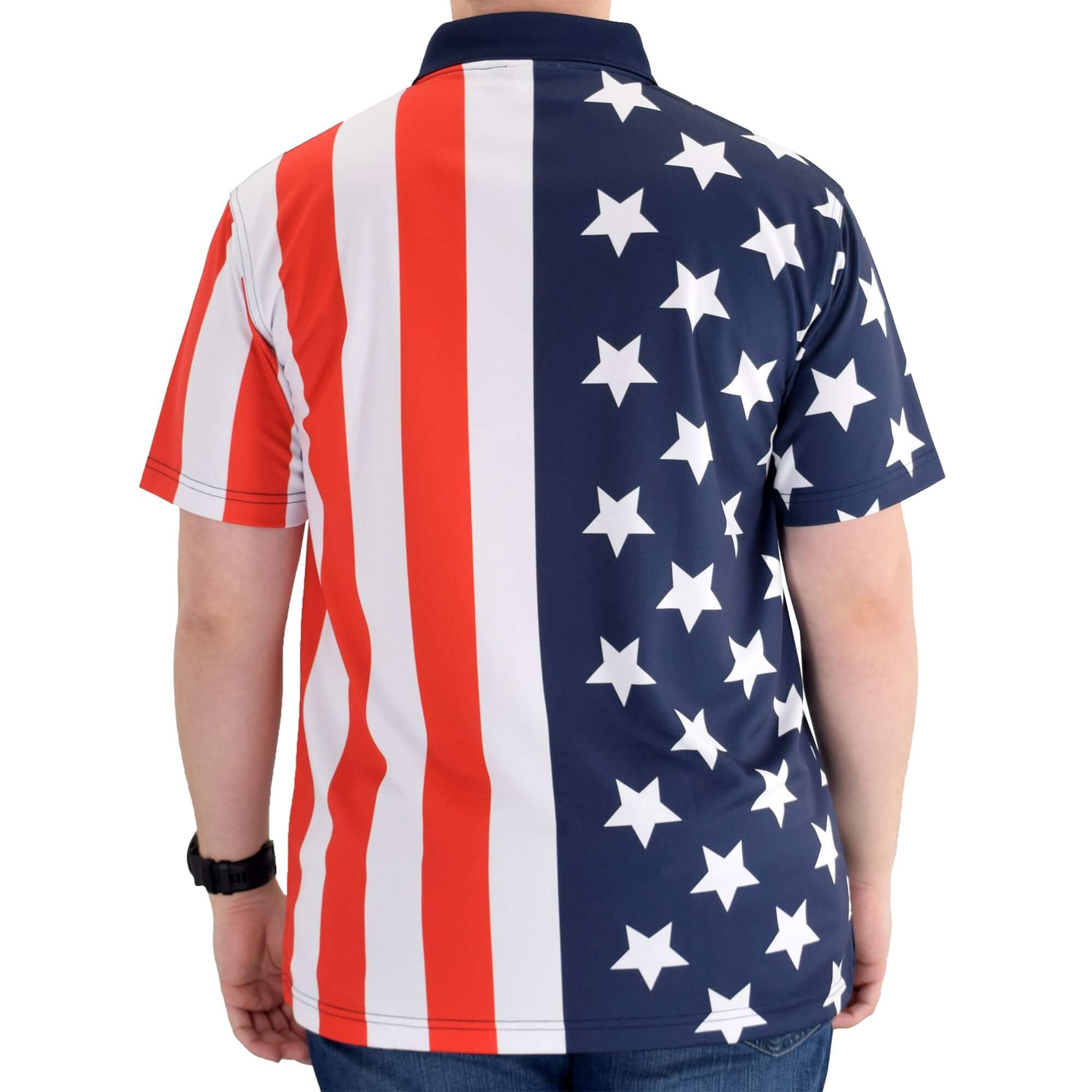 Patriotic golf shirt best sale