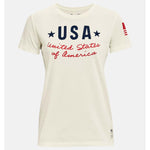 Load image into Gallery viewer, Under Armour Ladies USA Tee
