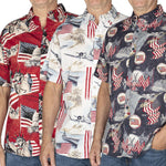 Load image into Gallery viewer, Men&#39;s USA Button Down Bundle of 3 Iconic Shirts
