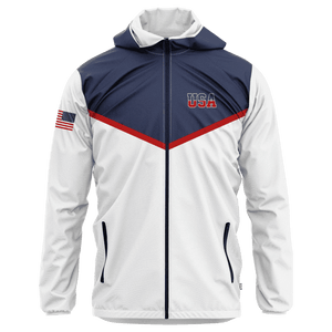 USA Full Zip Rain Jacket