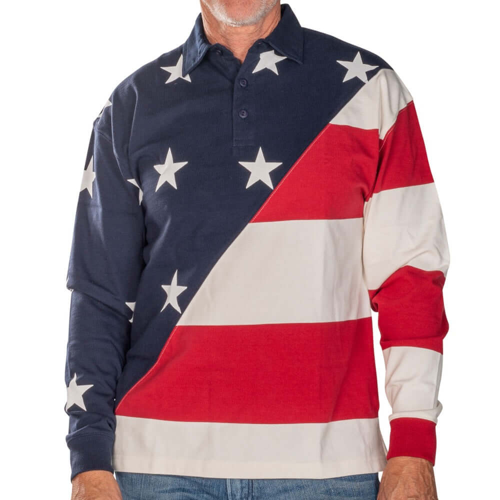 Men's Long Sleeve American Flag Shirts Men's Long Sleeve American Flag Shirts