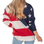 Load image into Gallery viewer, Unisex Patriotic Classic Rugby Shirt
