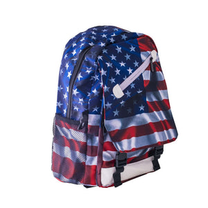 Patriotic Waving Flag Backpack