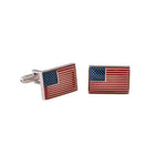 Load image into Gallery viewer, American Flag Cufflinks
