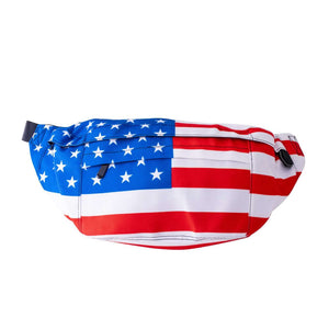American Flag Extra Large Lumbar Pack