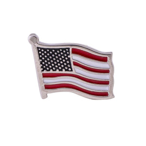 American Flying  Flag Lapel Pin