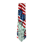 Load image into Gallery viewer, Lady Liberty We the People Waving Flag Neck Tie
