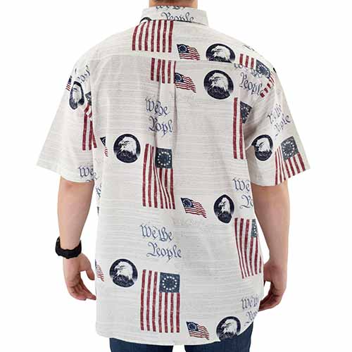 We The People Woven Shirt - The Flag Shirt