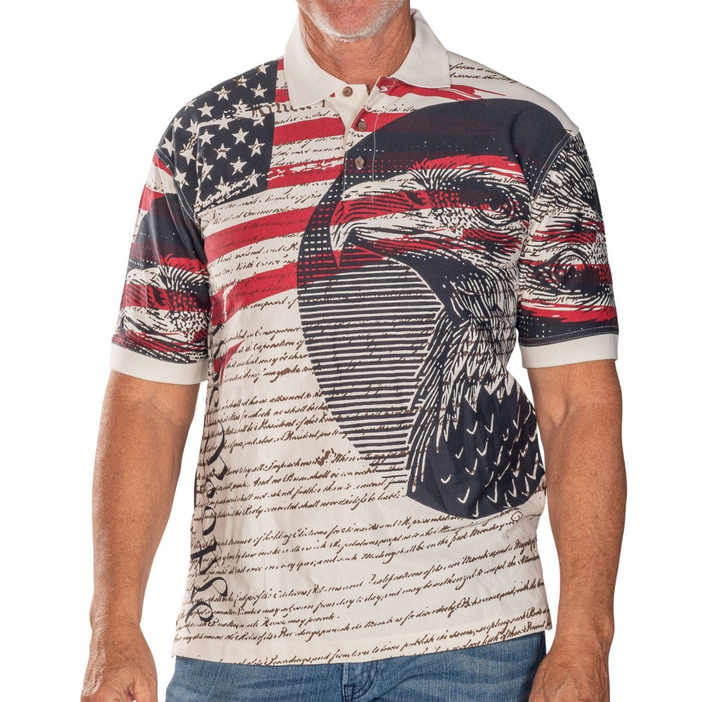 Men's We The People Knit Polo Shirt
