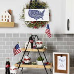 Load image into Gallery viewer, Home of the Brave 3 Piece Patriotic Decor Bundle
