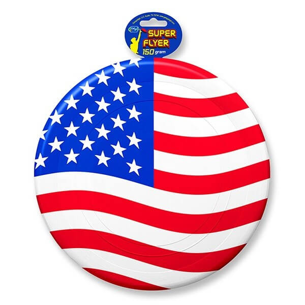 Stars and Stripes Super Flying Disc of Freedom - the flag shirt