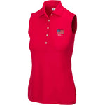 Load image into Gallery viewer, Women&#39;s  Greg Norman Sleeveless USA Polo
