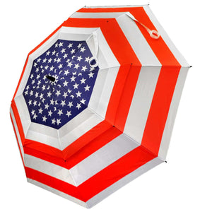 Hot-Z Golf USA 62" Umbrella - the flag shirt