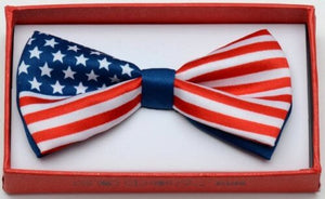 American Flag Bow Tie - the flag shirt