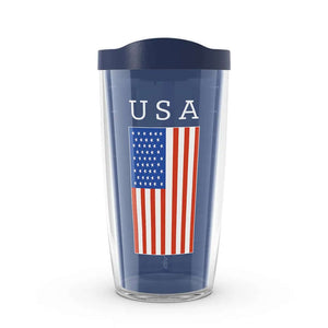 Tervis 16 oz Made in USA American Flag Tumbler